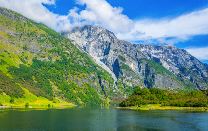 Aurlandsfjord - UNESCO-geschütztes Naturerbe - in Norwegen