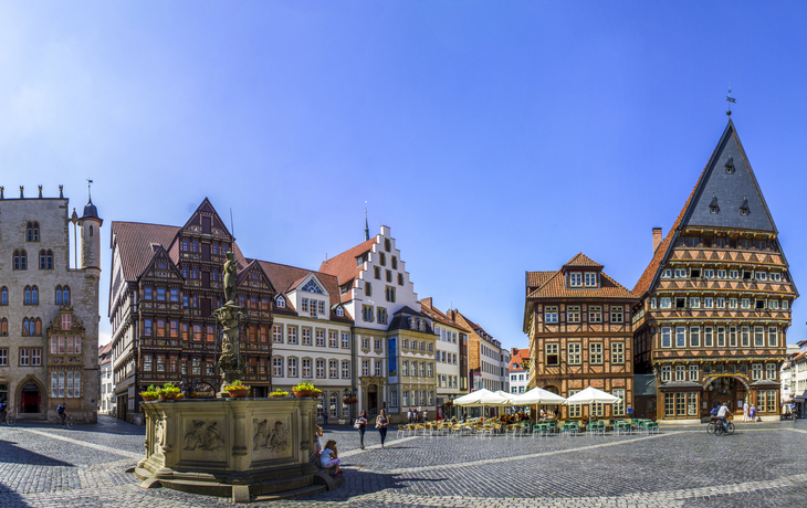 Marktplatz in Hildesheim