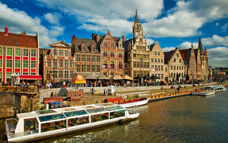 Altstadt von Gent, Belgien
