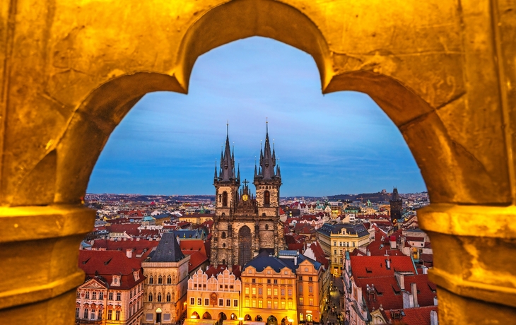 Prag - Blick auf die Altstadt