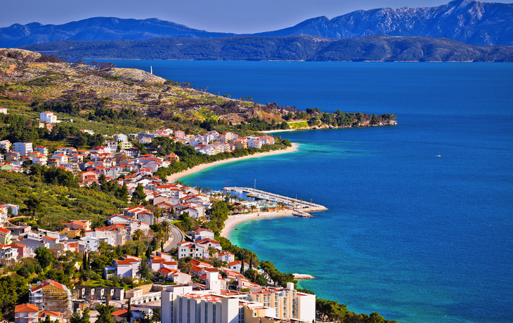 Tucepi in der Makarska-Riviera