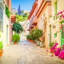 Gasse in Athen 