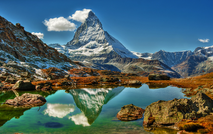 Matterhorn in der Schweiz