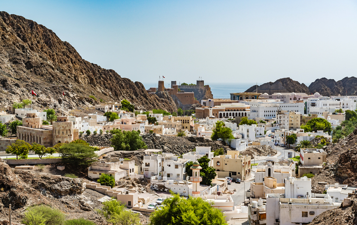 Stadt von altem Muscat in Muscat,Oman.