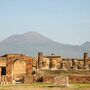 Pompeji - Ruinen vor dem Vesuv