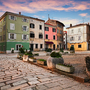 Altstadt von Porec in Istrien, Kroatien
