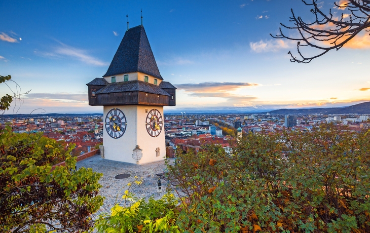 Schlossberg in Graz, Österreich