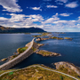 Atlantikstraße in Norwegen