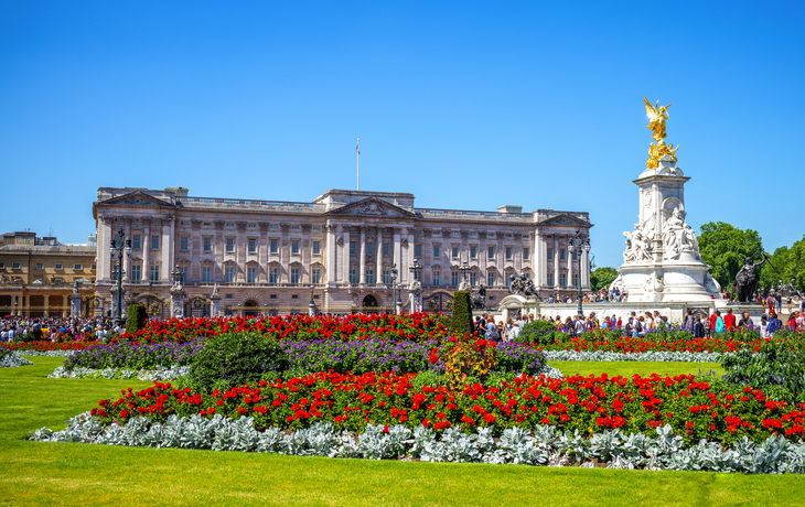 Buckingham Palace in London, Vereinigtes Königreich