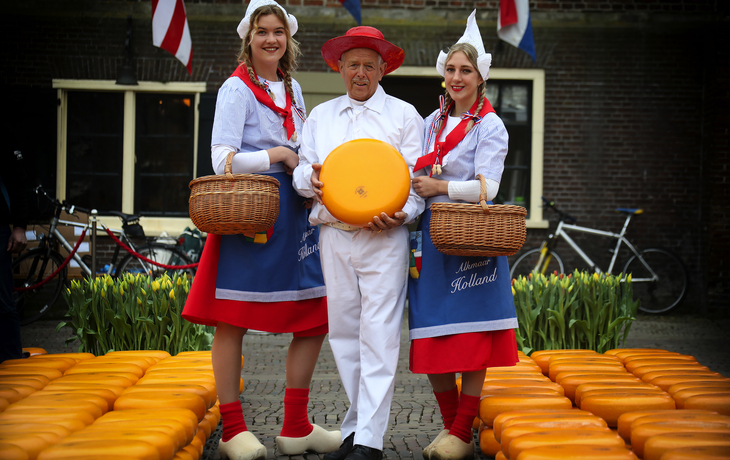 Käsemarkt in Alkmaar, Niederlande