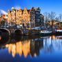 UNESCO-Welterbekanäle ?Brouwersgracht? und ?Prinsengracht? (Prinzenkanal) in Amsterdam