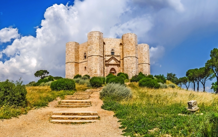Castel del Monte in Apulien, Italien